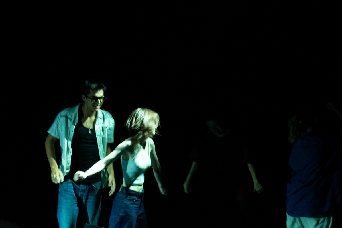 on. Digital photo from spectacle